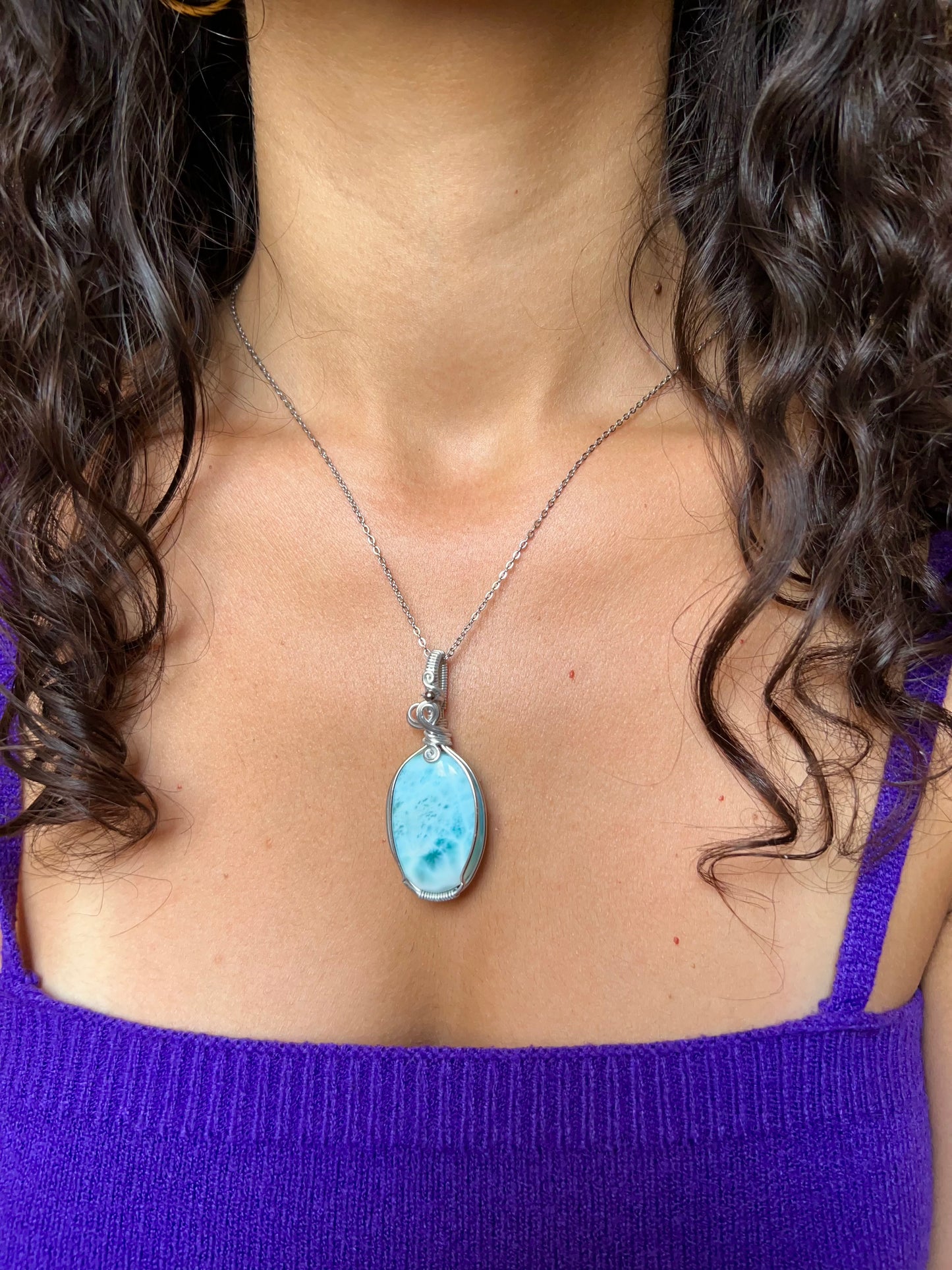 Collana in Larimar🌊