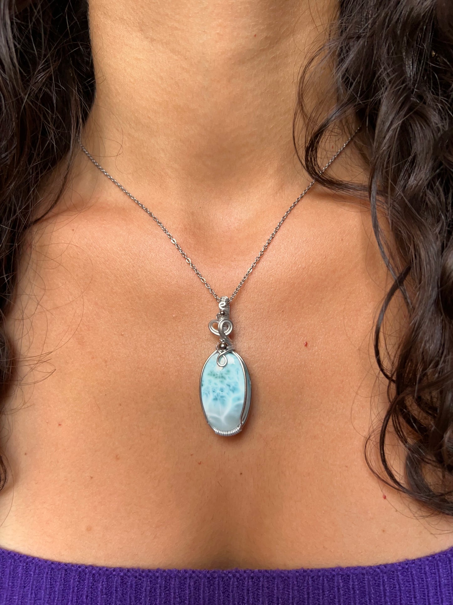 Collana in Larimar🌊