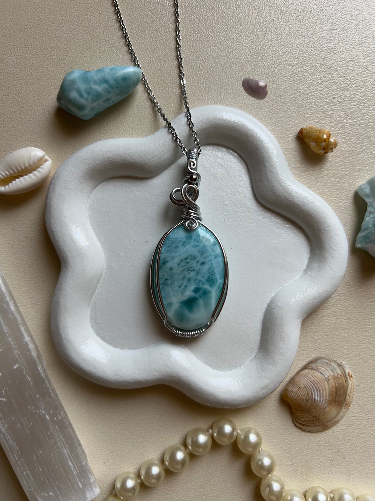 Collana in Larimar🌊
