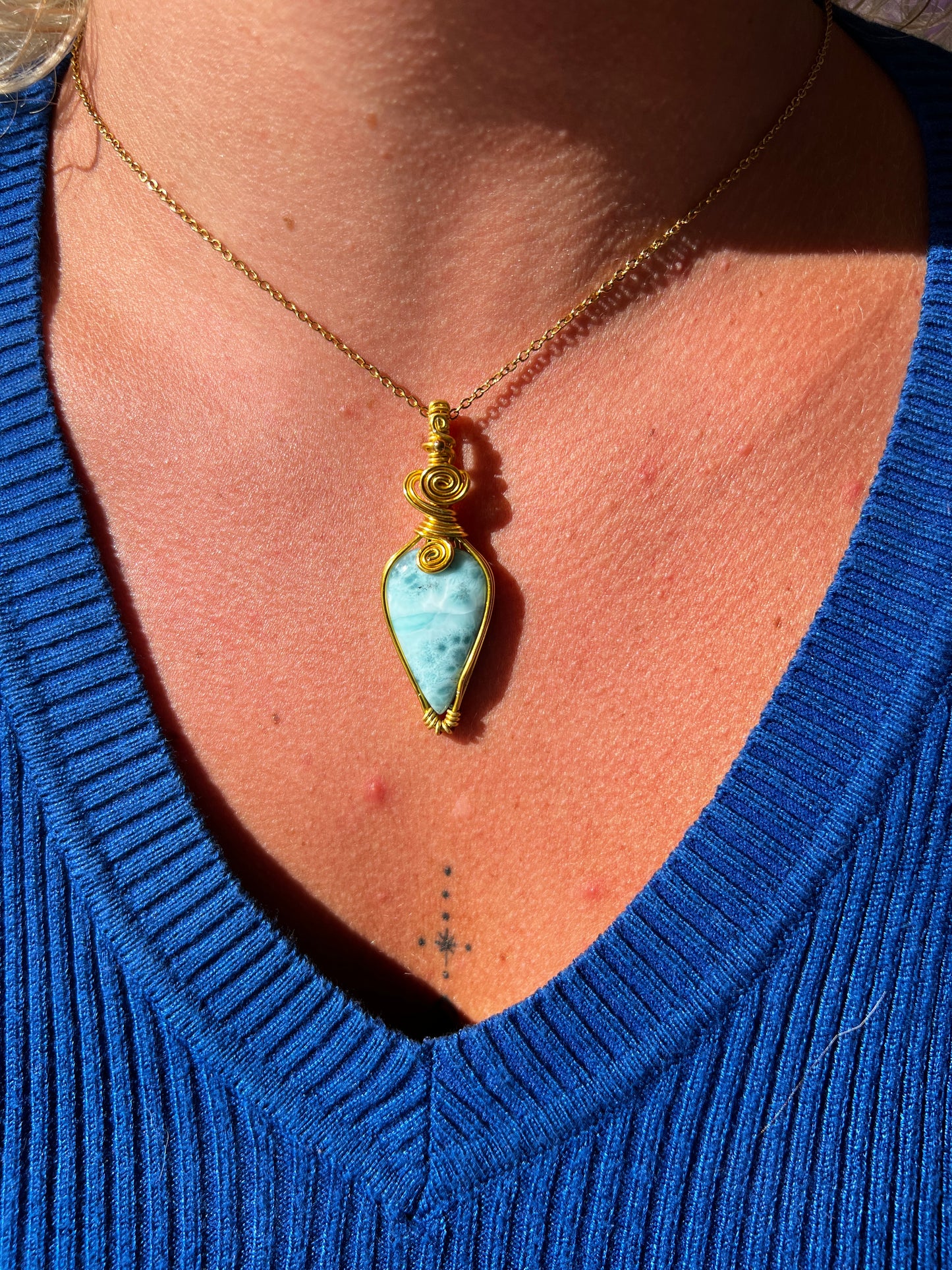Collana in Larimar 2🌊