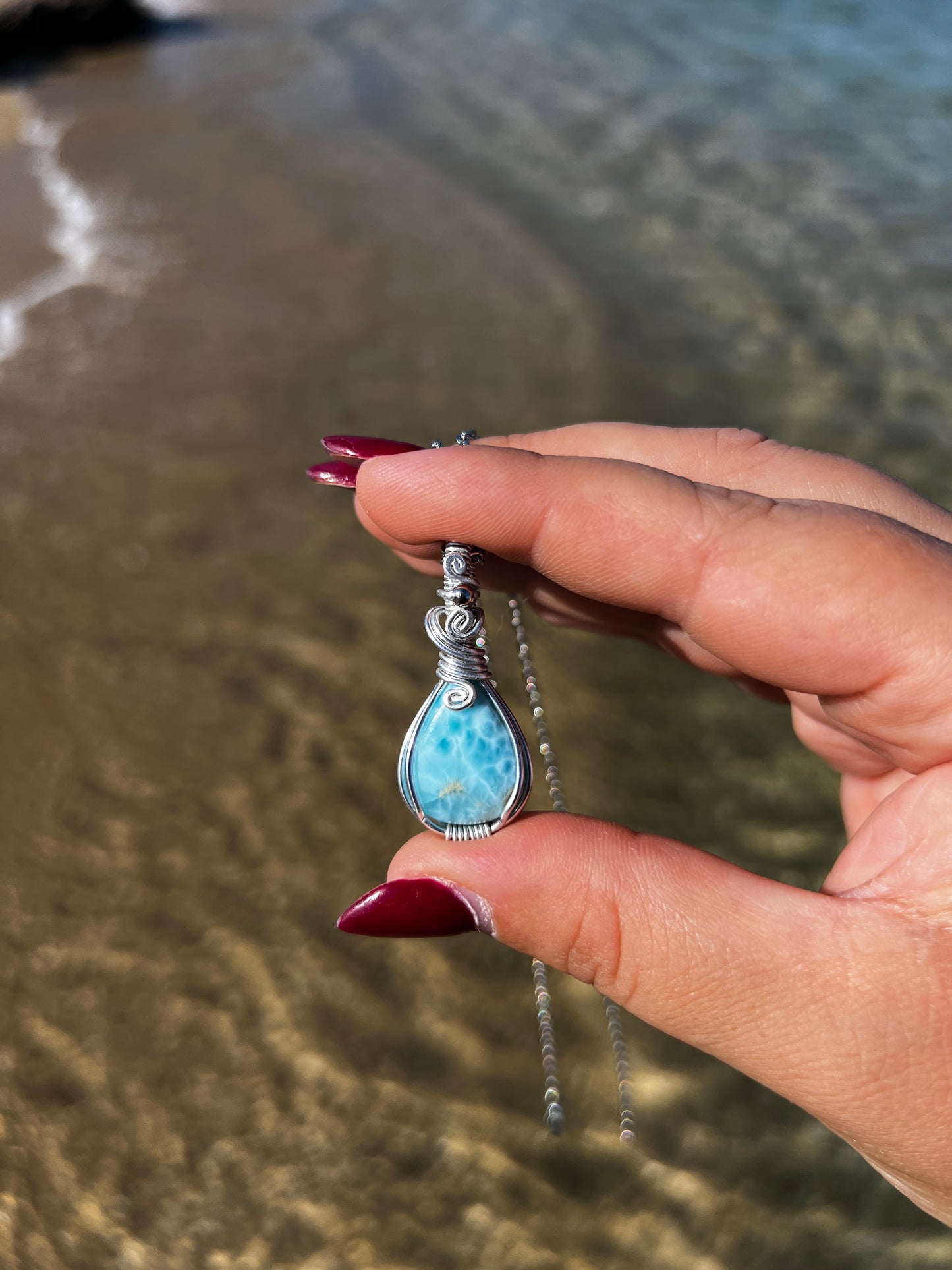 Collana in Larimar 10🌊
