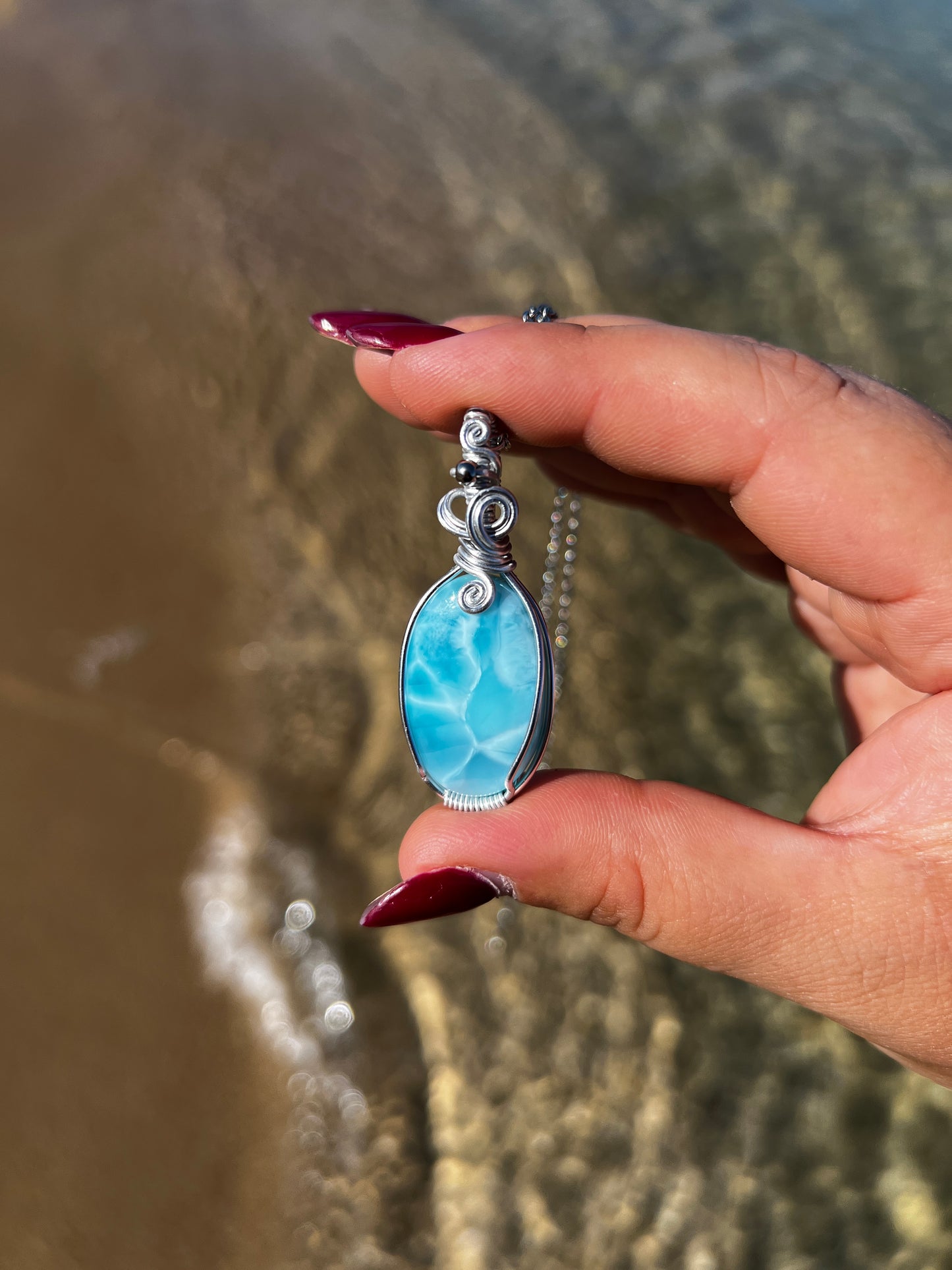 Collana in Larimar 4🌊