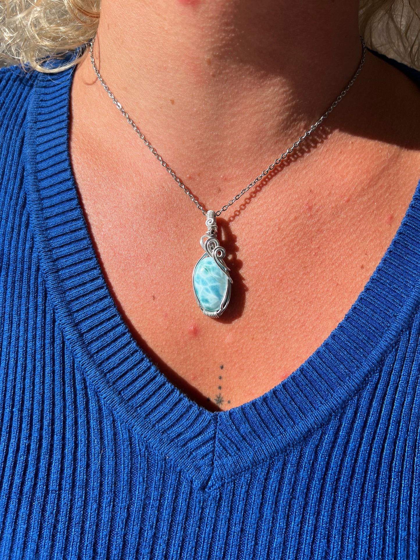 Collana in Larimar 5🌊