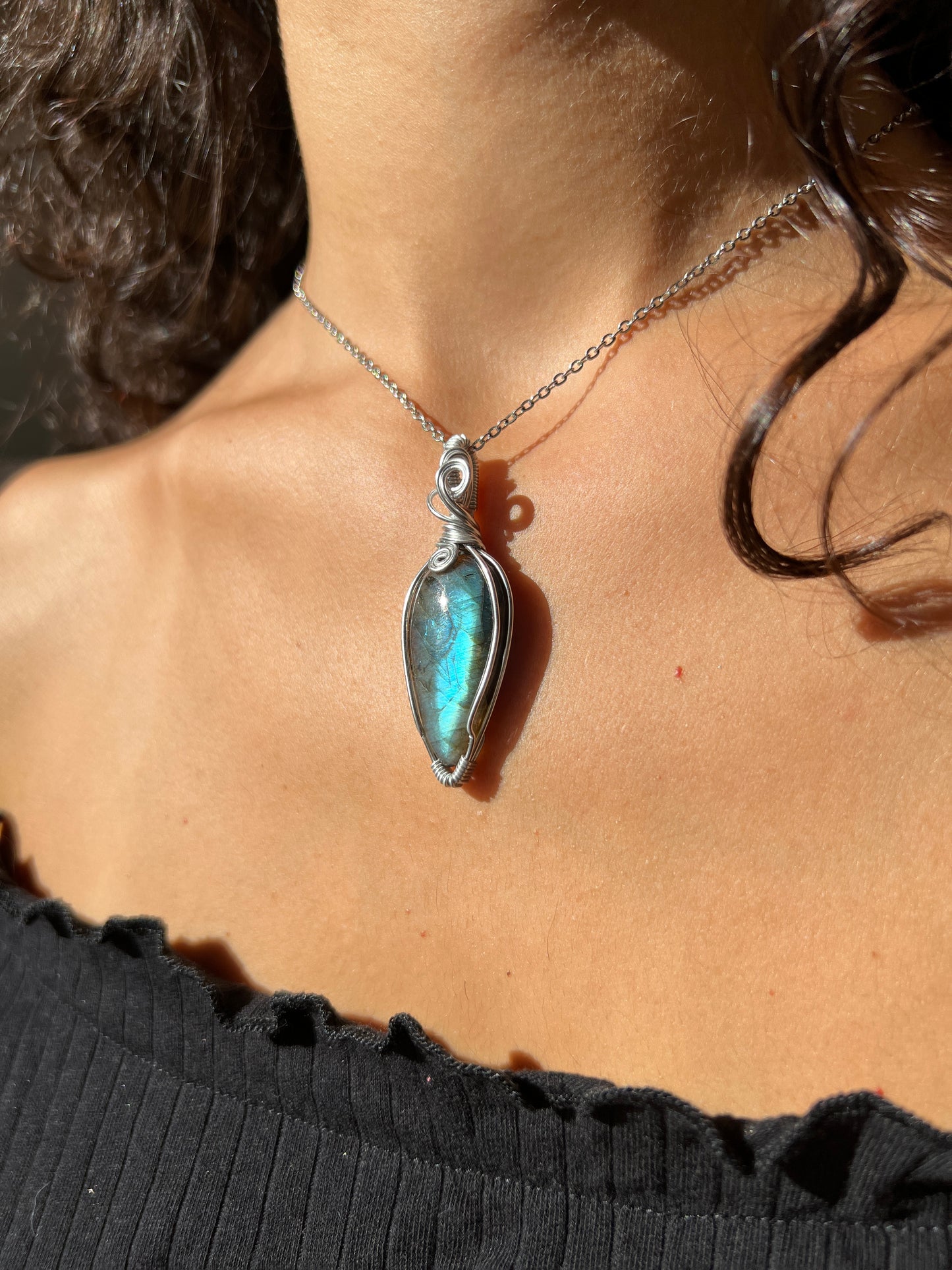 Collana in Labradorite🦋