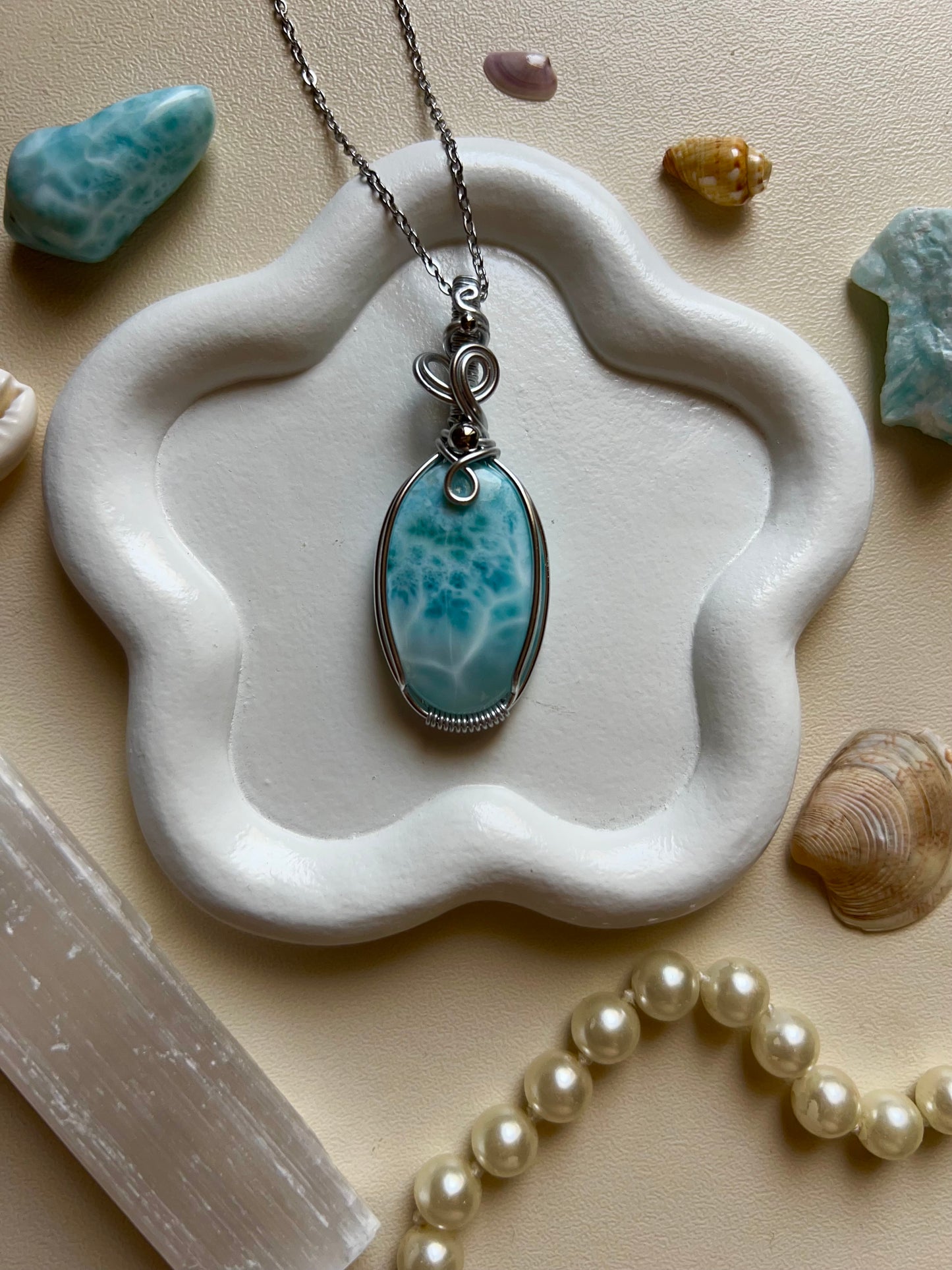 Collana in Larimar🌊