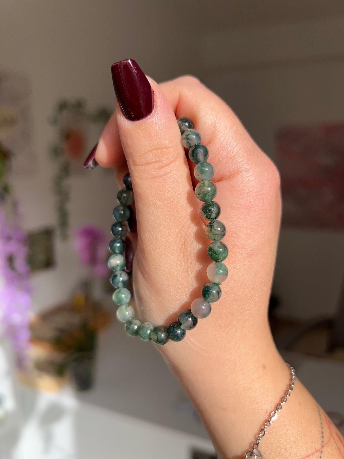 Bracciale in Agata Muschiata🌲