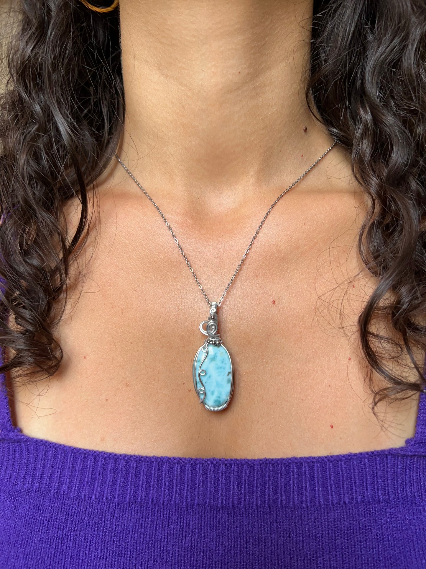 Collana in Larimar🌊