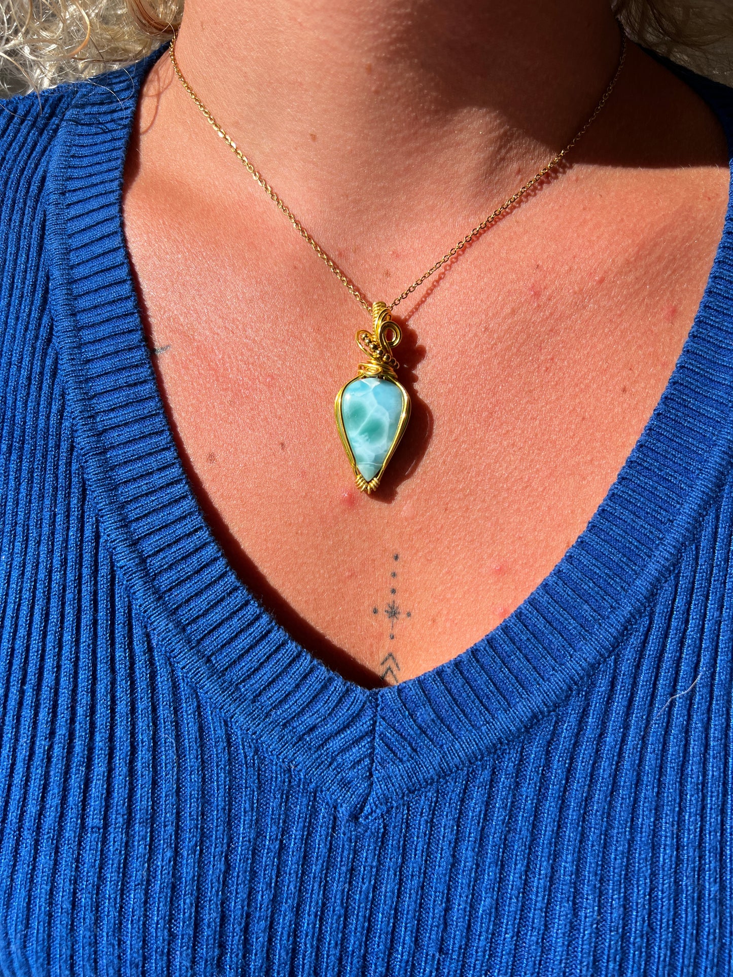 Collana in Larimar 3🌊