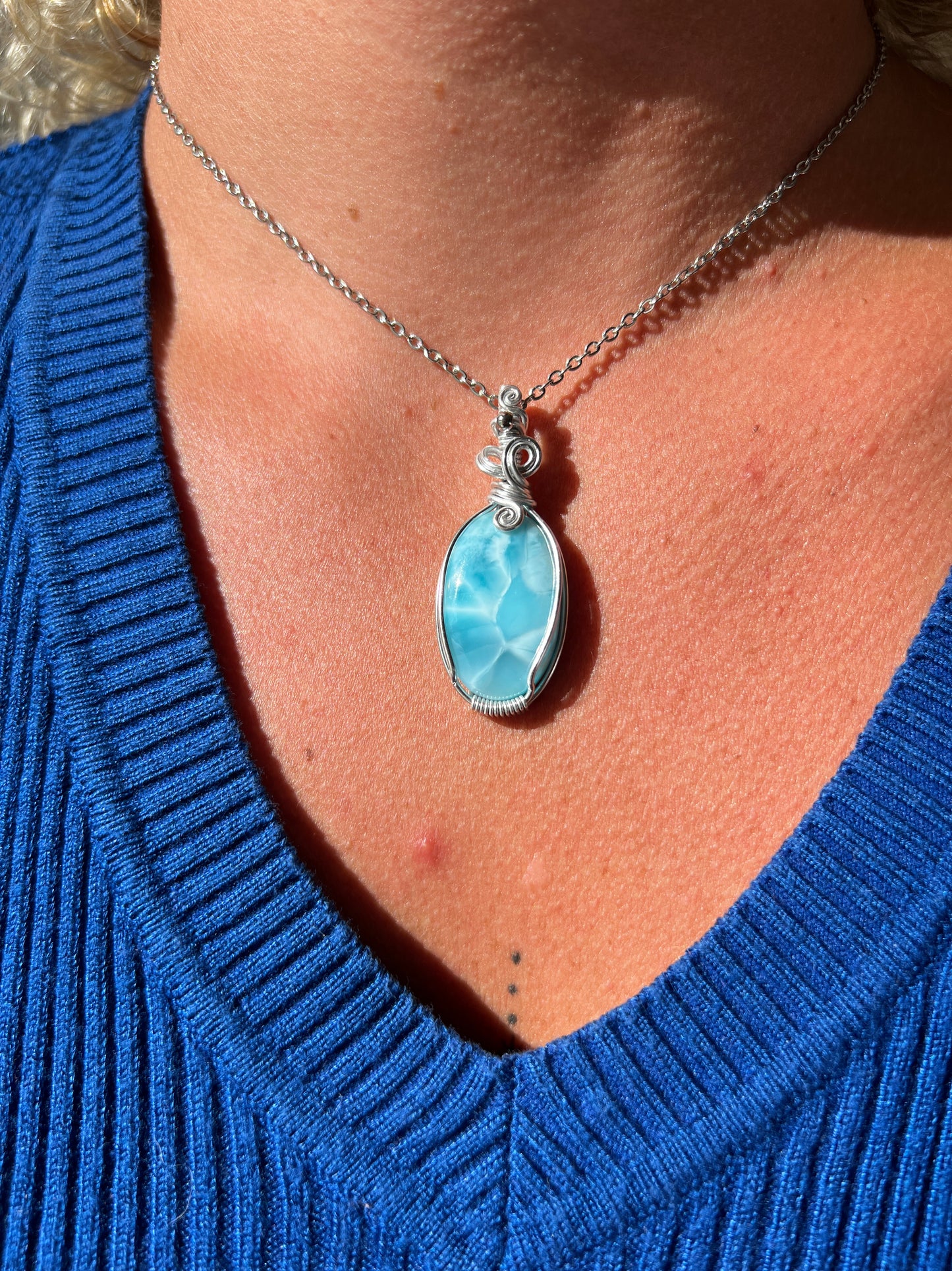 Collana in Larimar 4🌊