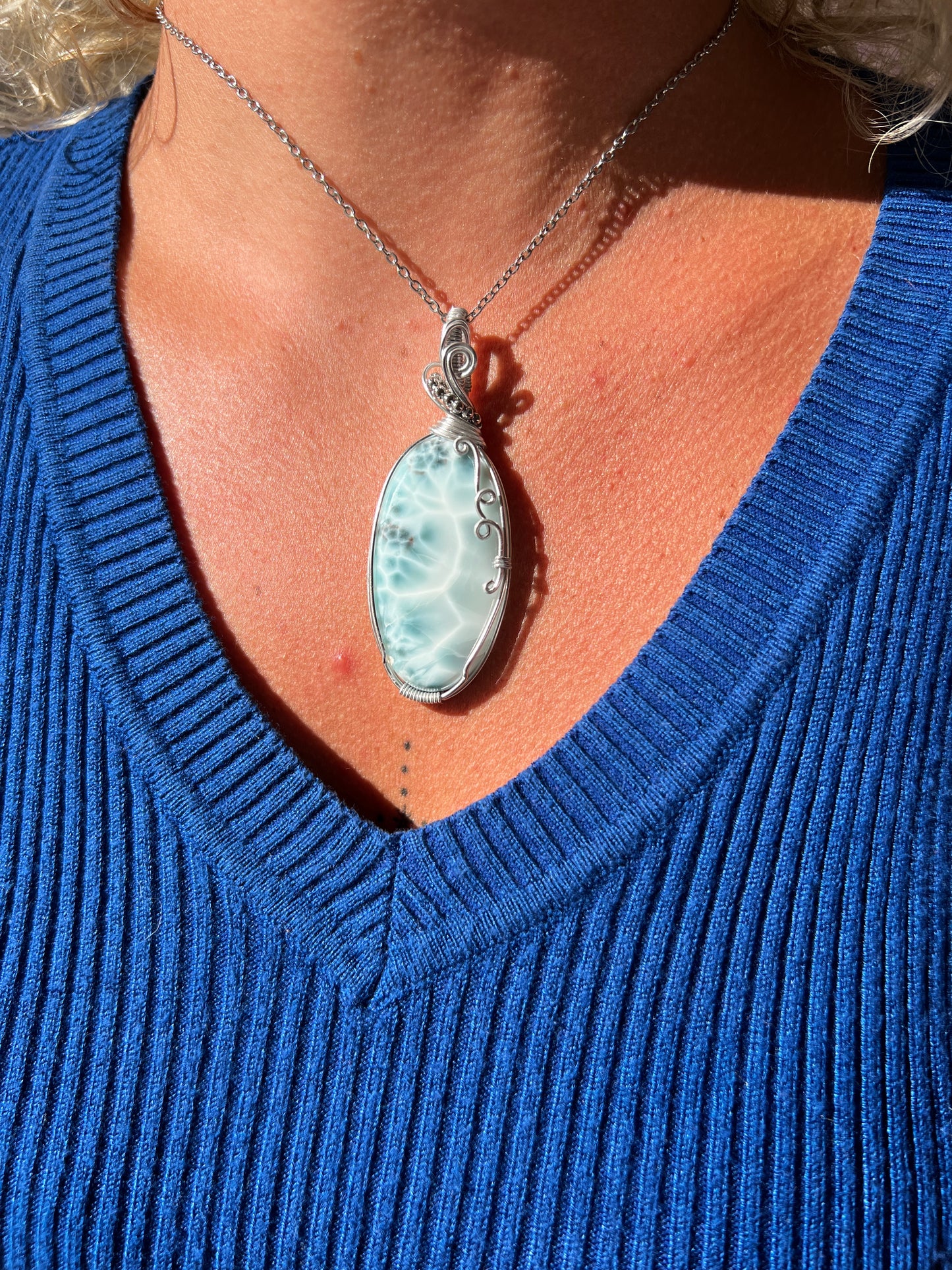 Collana in Larimar 6🌊