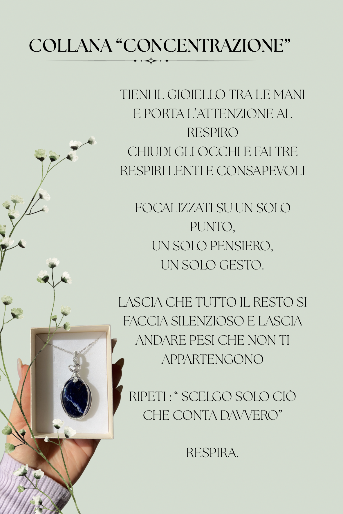 Collana “Concentrazione”🦋