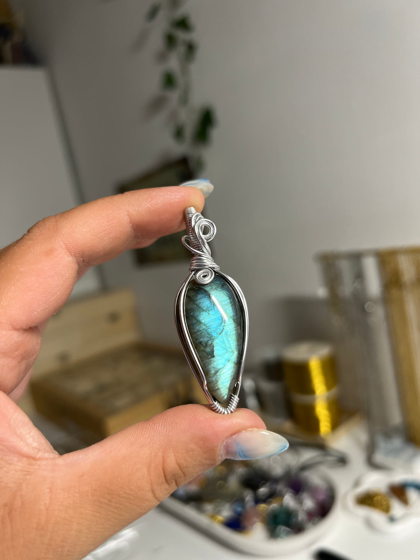 Collana in Labradorite🦋