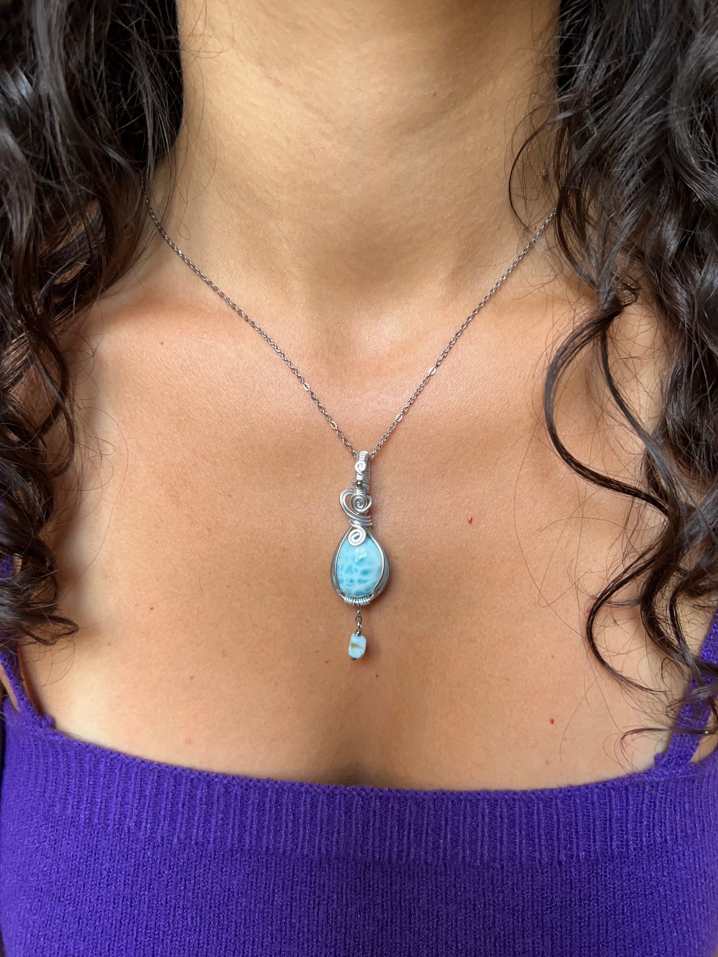 Collana in Larimar🌊