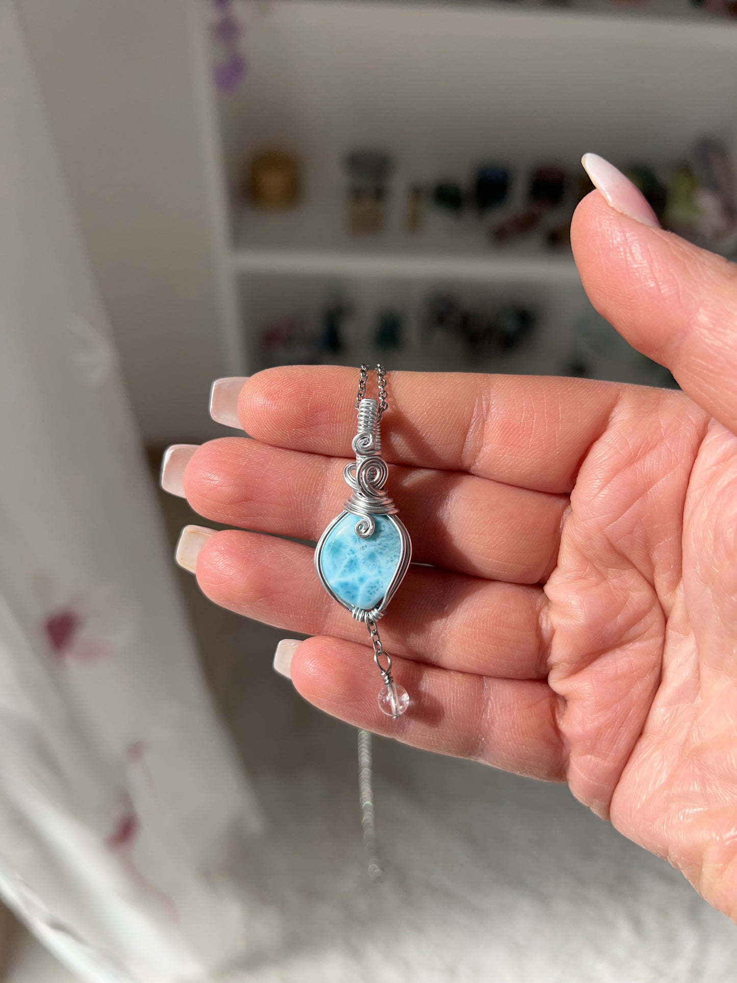 Collana in Larimar 7🐬