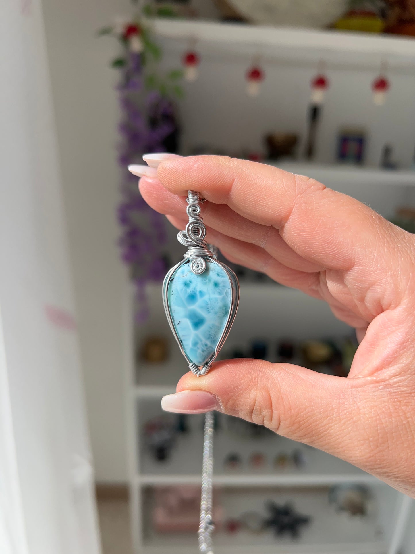 Collana in Larimar 5🐬