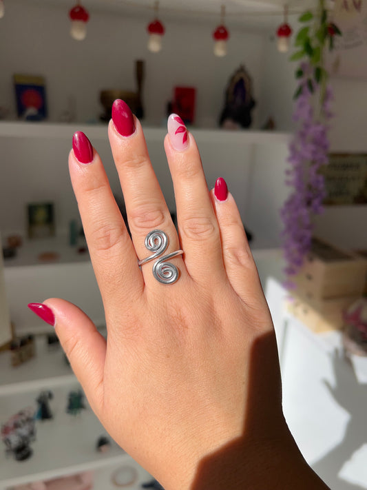 Anello regolabile Spirali🌀