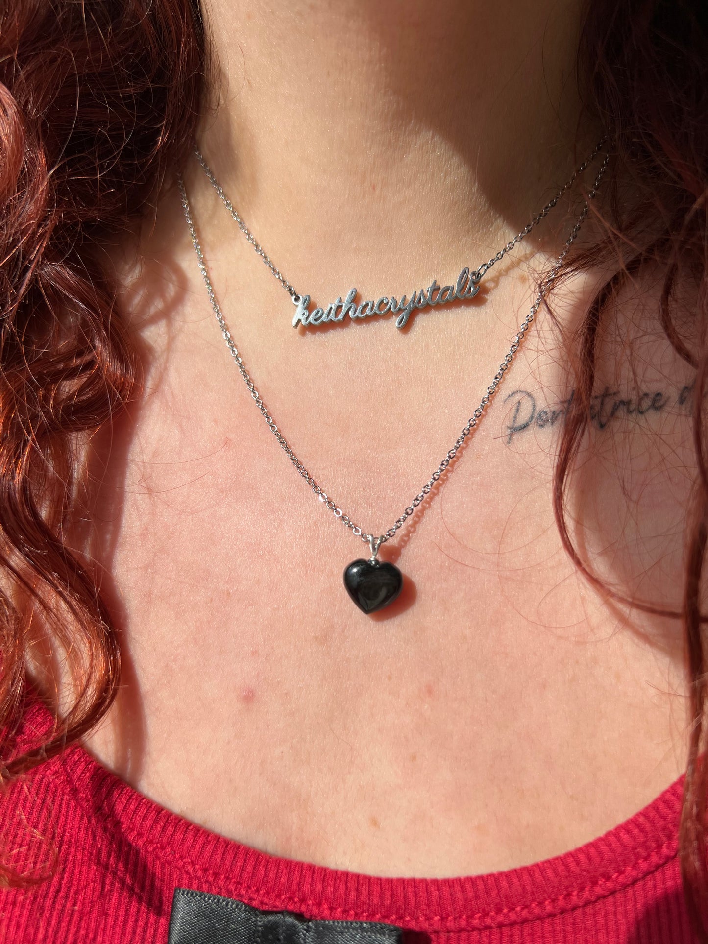 Collana in Iperstene(argento 925)