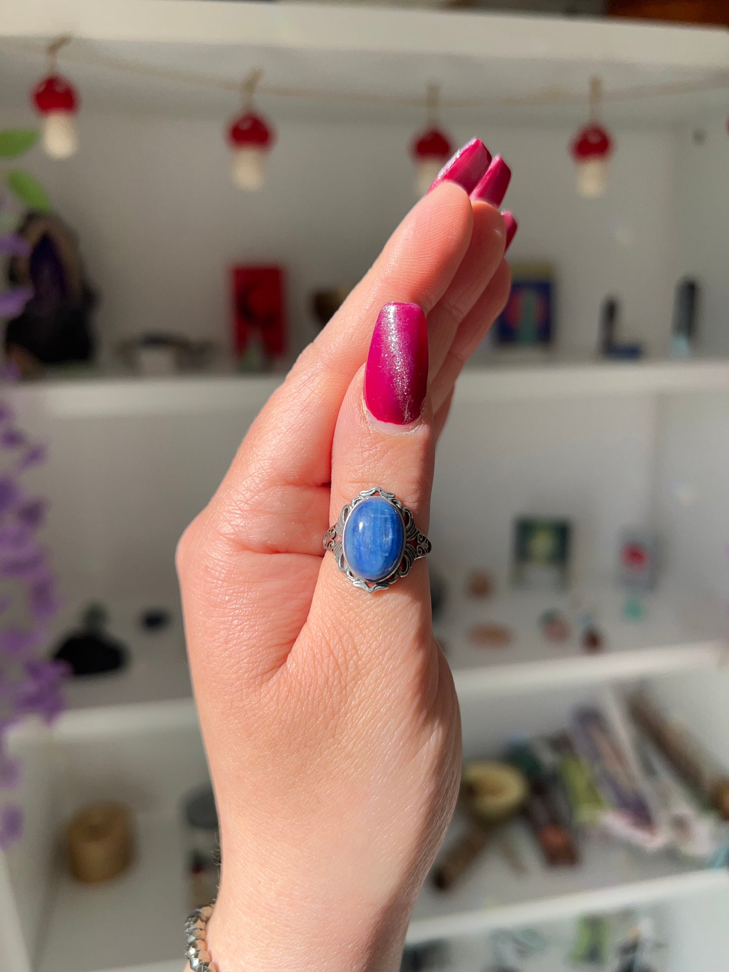 Anello in Cianite 2💙(argento 925)