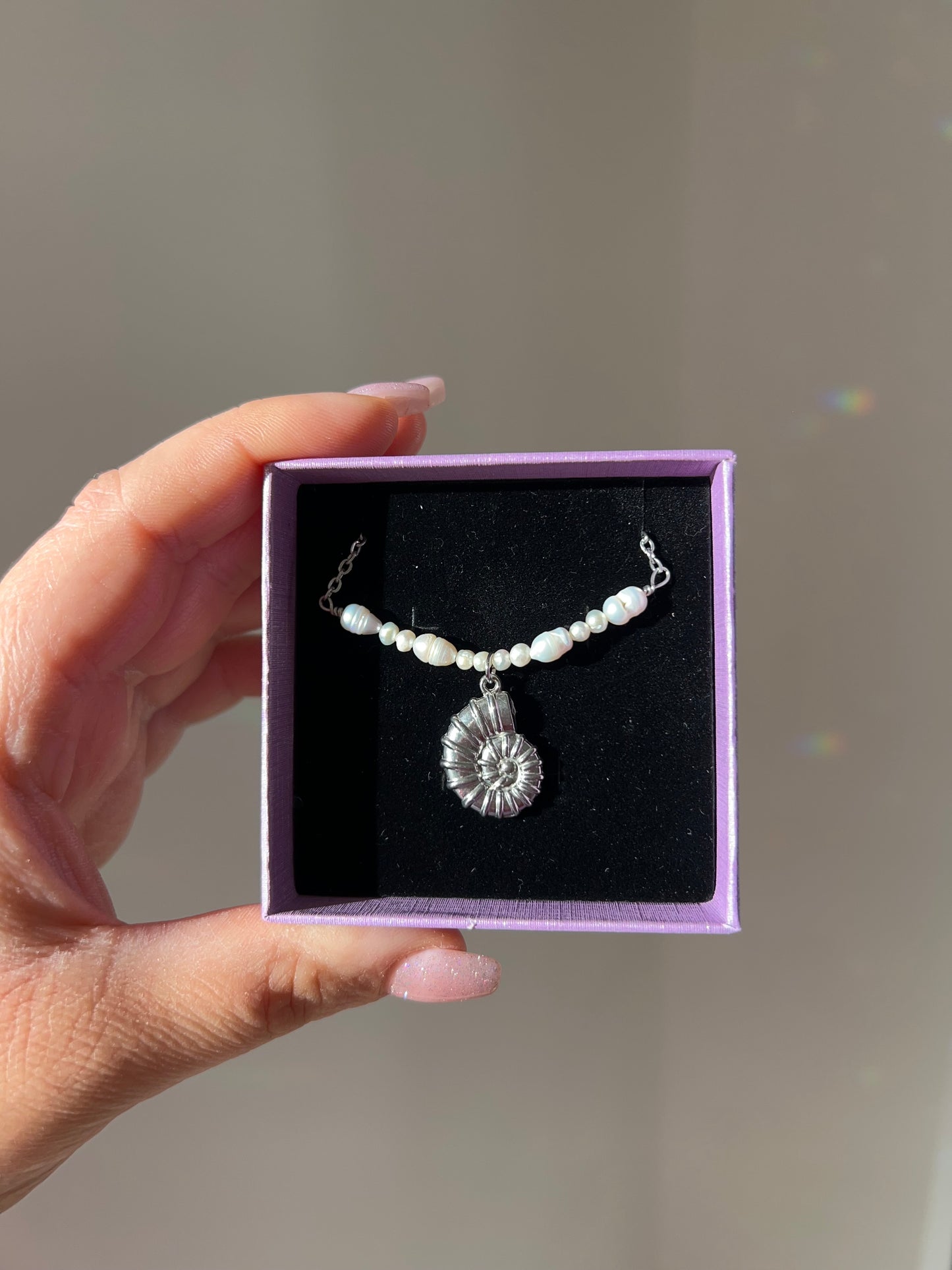 Collana in Perle Naturali d’acqua dolce👑