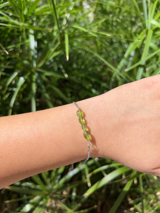 Bracciale in Prehnite✨