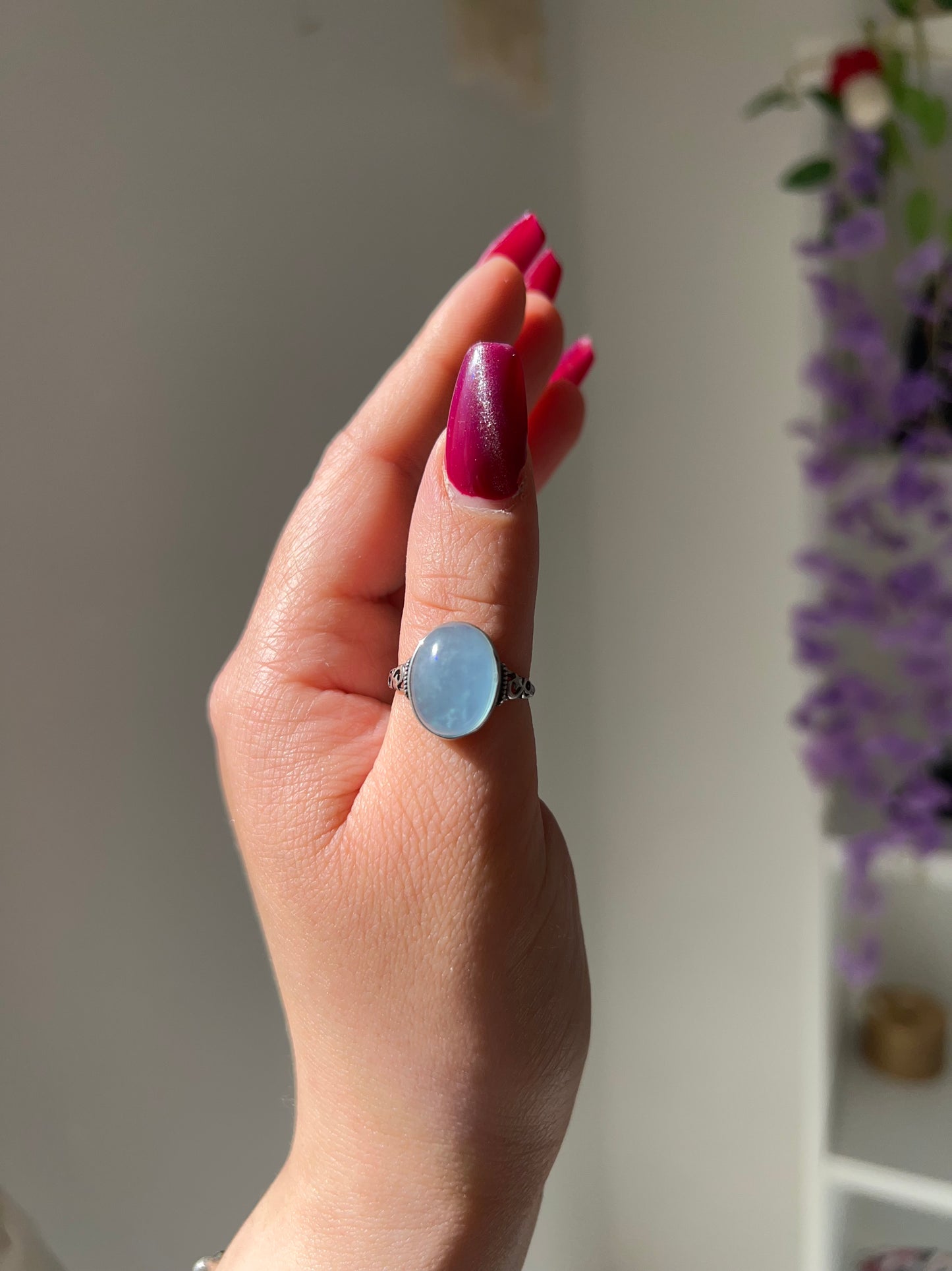 Anello in Acquamarina 1 (argento 925)🌊