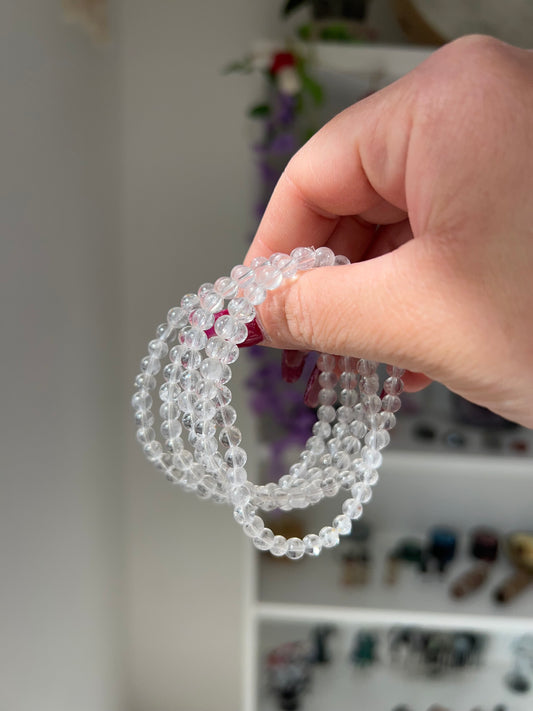 Bracciali in Quarzo ialino🪽