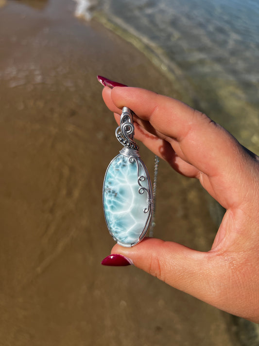 Collana in Larimar 6🌊