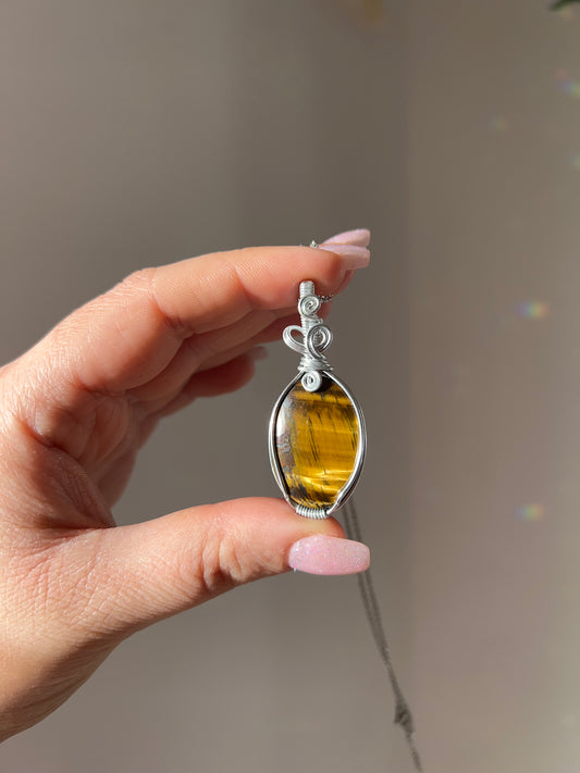 Collana con Occhio di Tigre✨