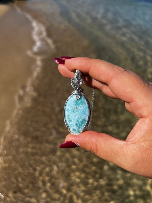 Collana in Larimar 7🌊