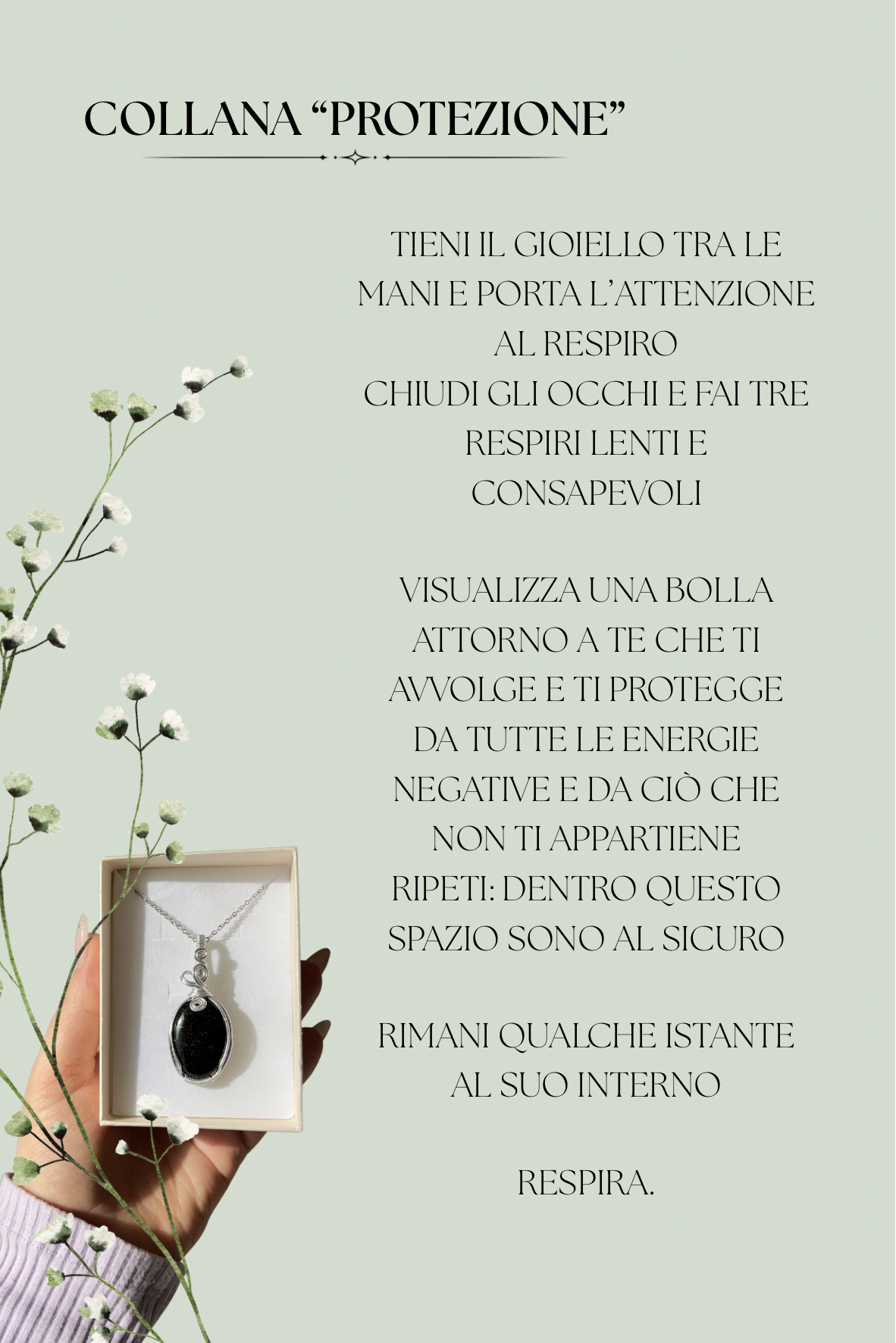 Collana “Protezione”🖤