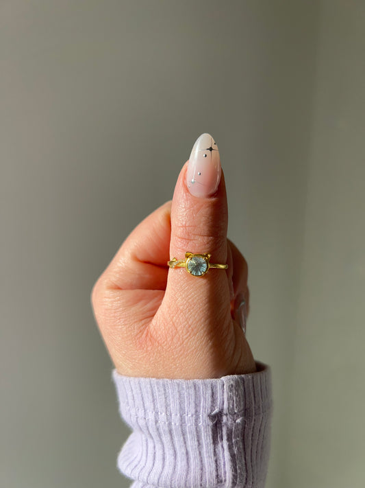 Anello in Topazio (argento 925)