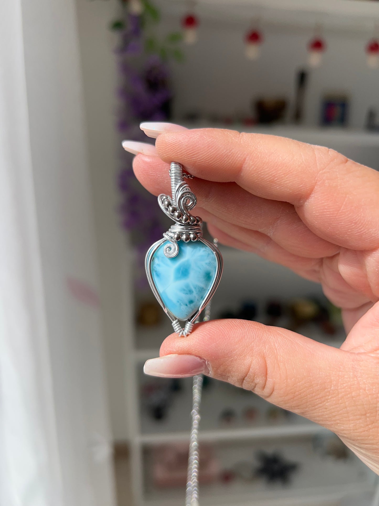 Collana in Larimar 1🐬