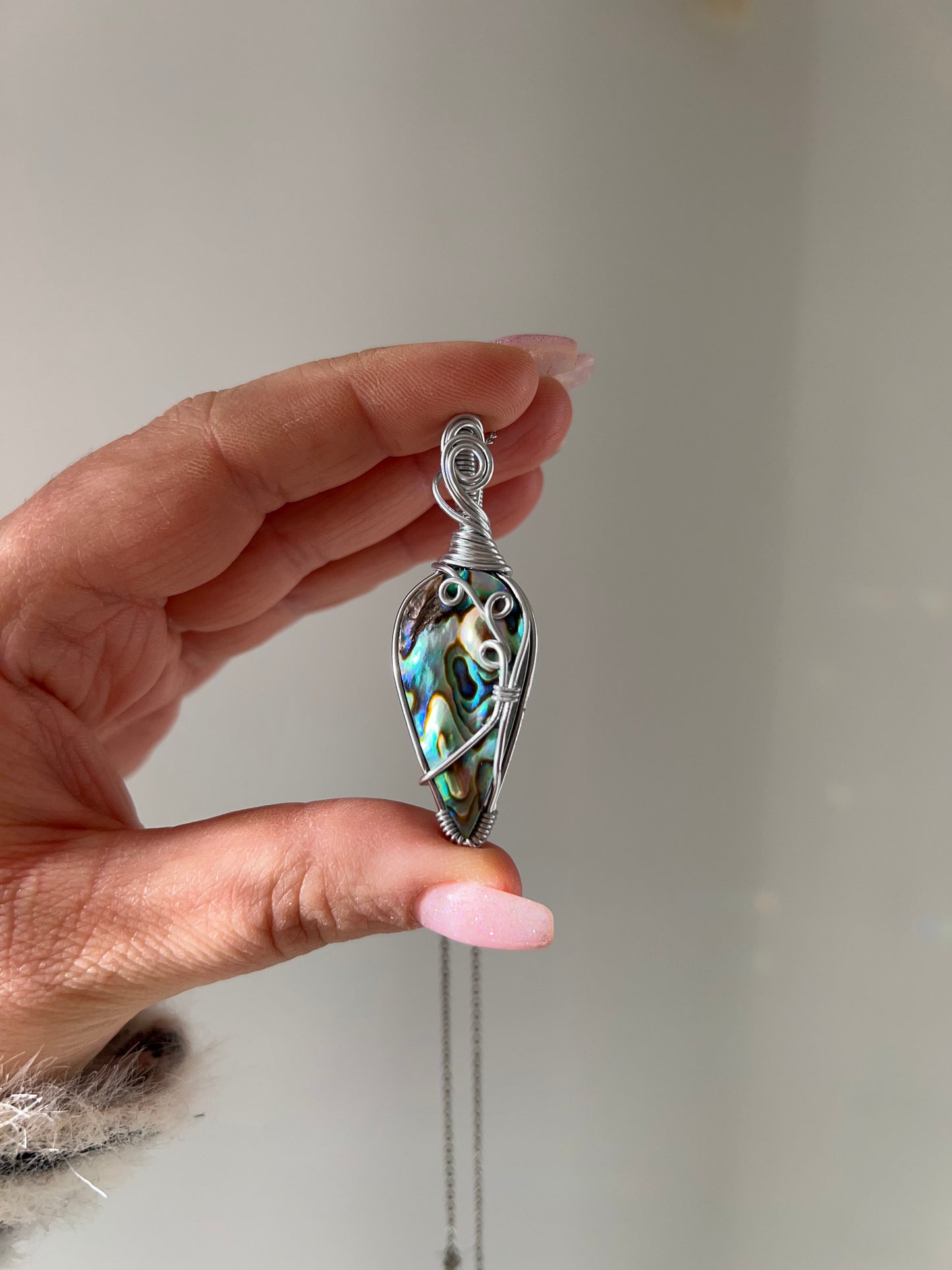 Collana in Abalone🐚🩵
