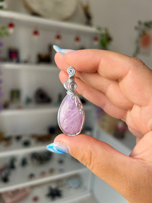 Ciondolo in Kunzite