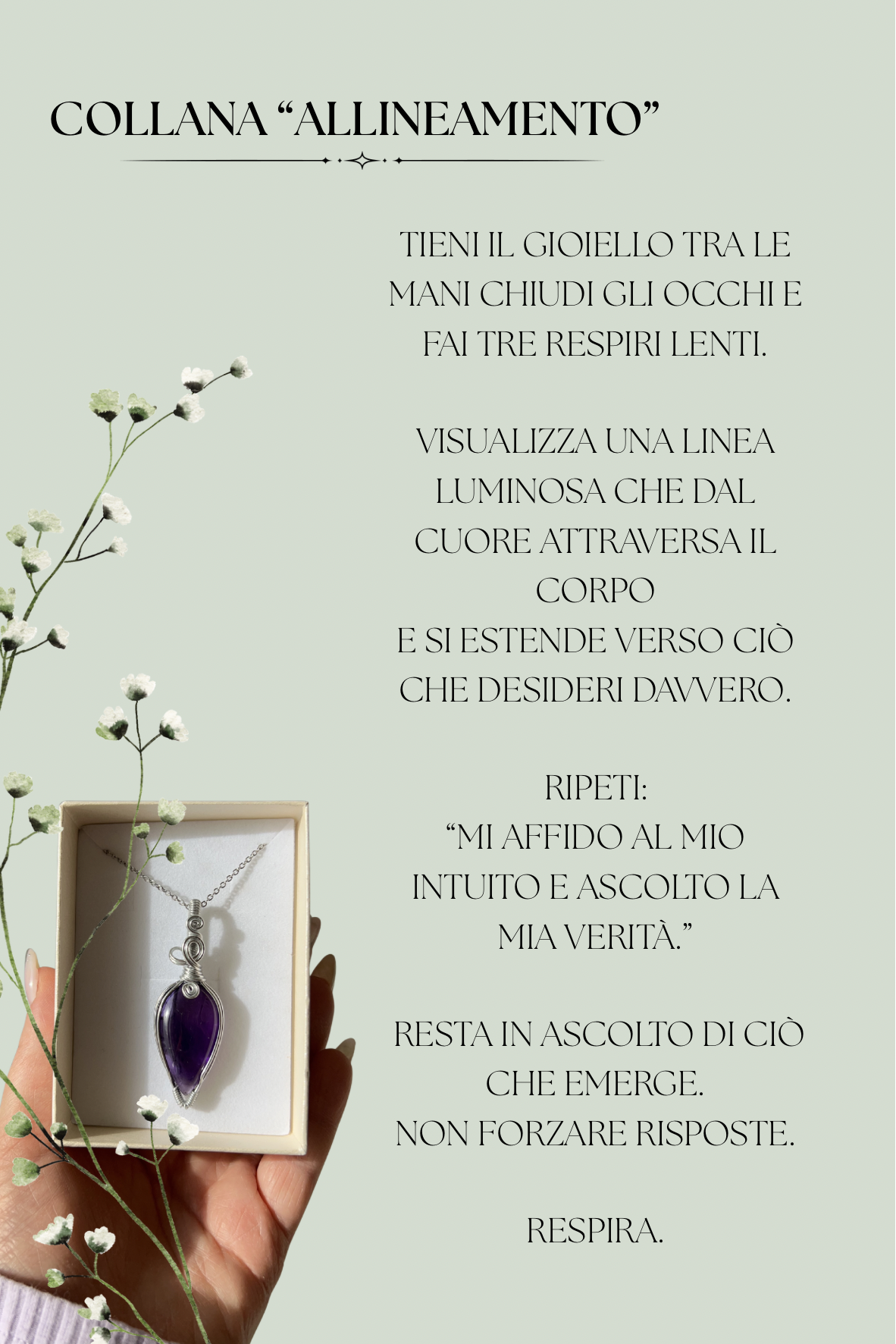 Collana “Allineamento”💜