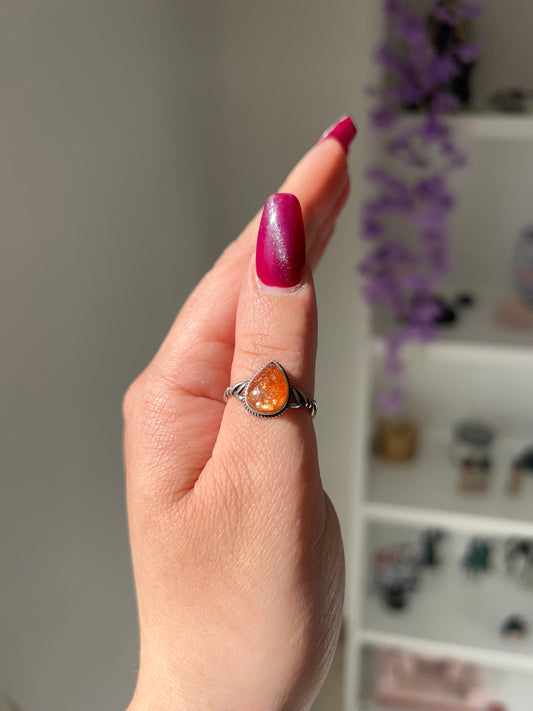 Anello in Pietra del Sole 1☀️ (argento 925)