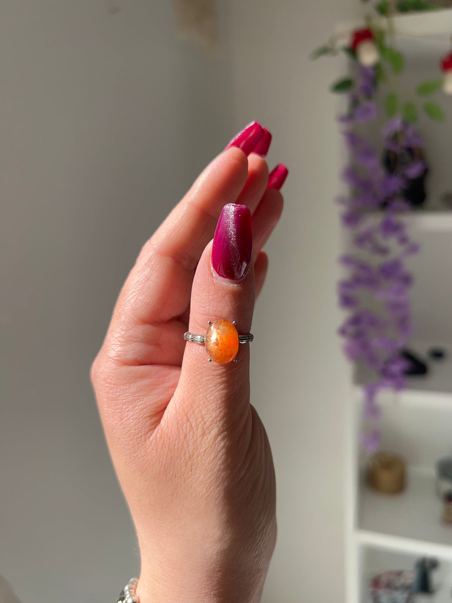 Anello in Pietra del Sole 2☀️(argento 925)