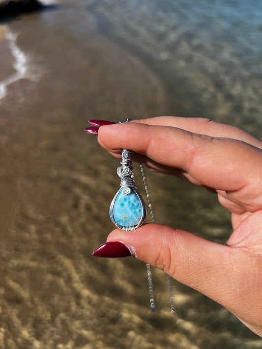 Collana in Larimar 10🌊