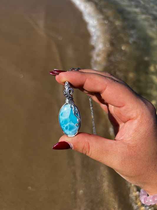 Collana in Larimar 8🌊