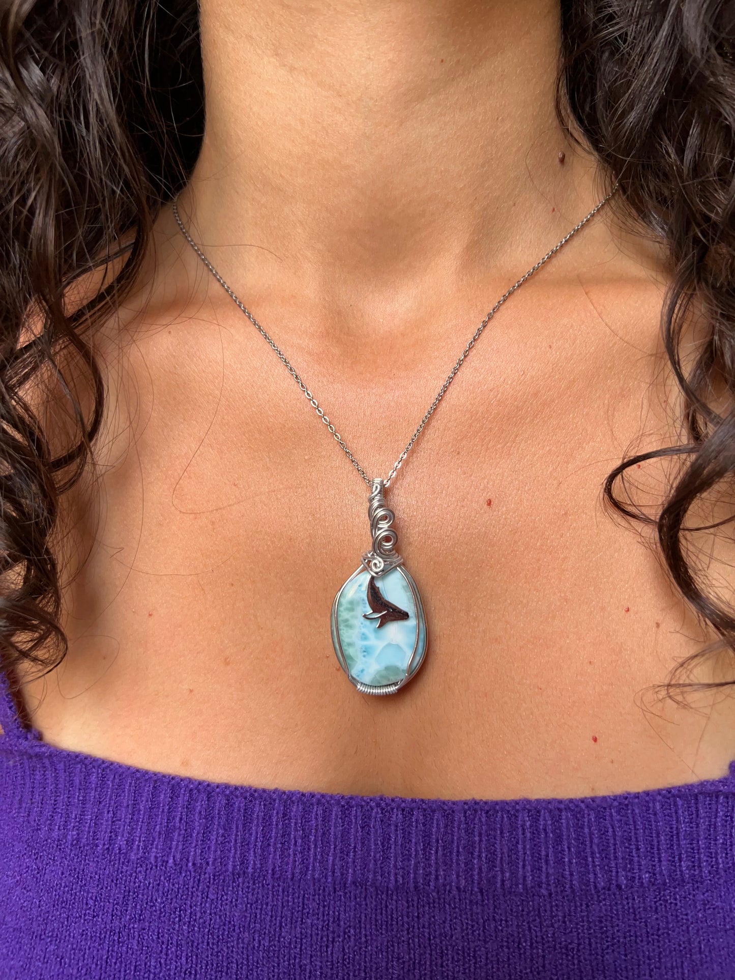 Collana in Larimar🌊