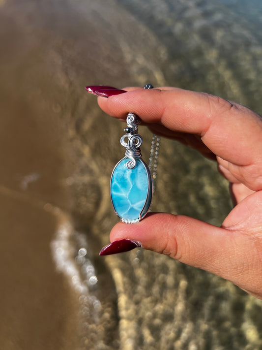 Collana in Larimar 4🌊