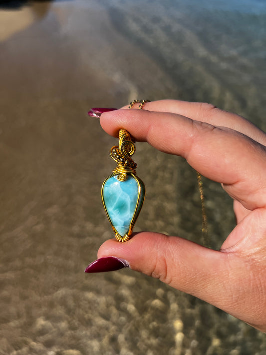 Collana in Larimar 3🌊
