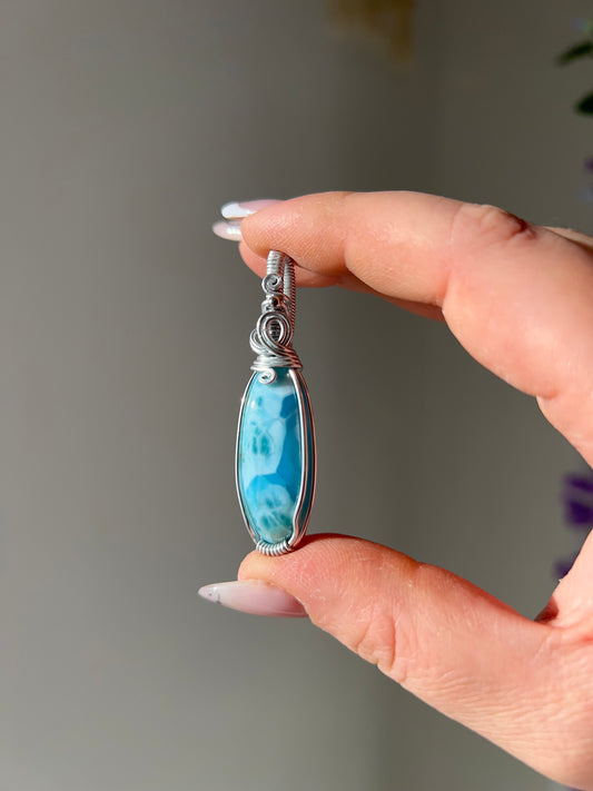 Collana in Larimar 1🌊