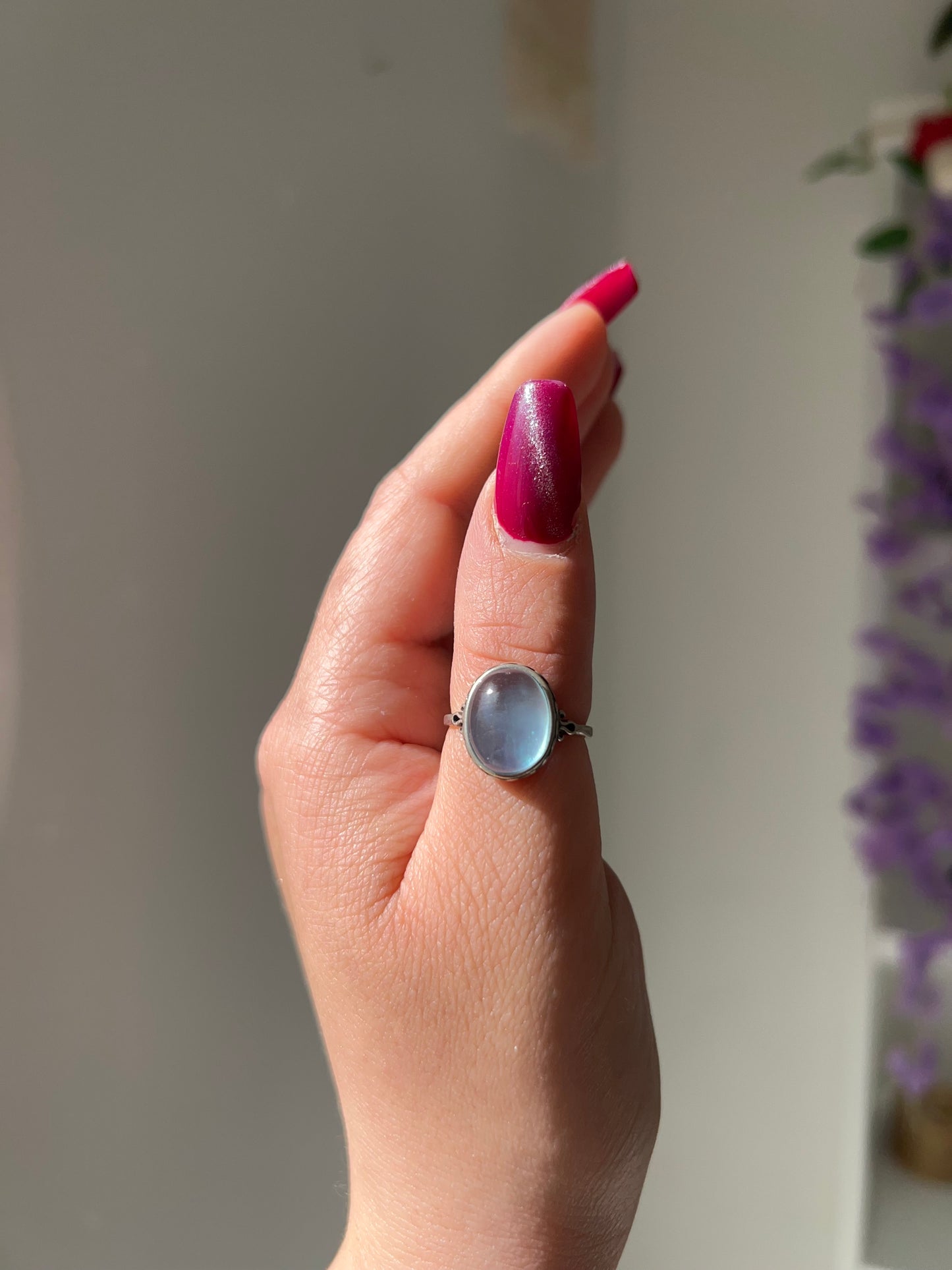 Anello in Acquamarina 3(argento 925)🌊