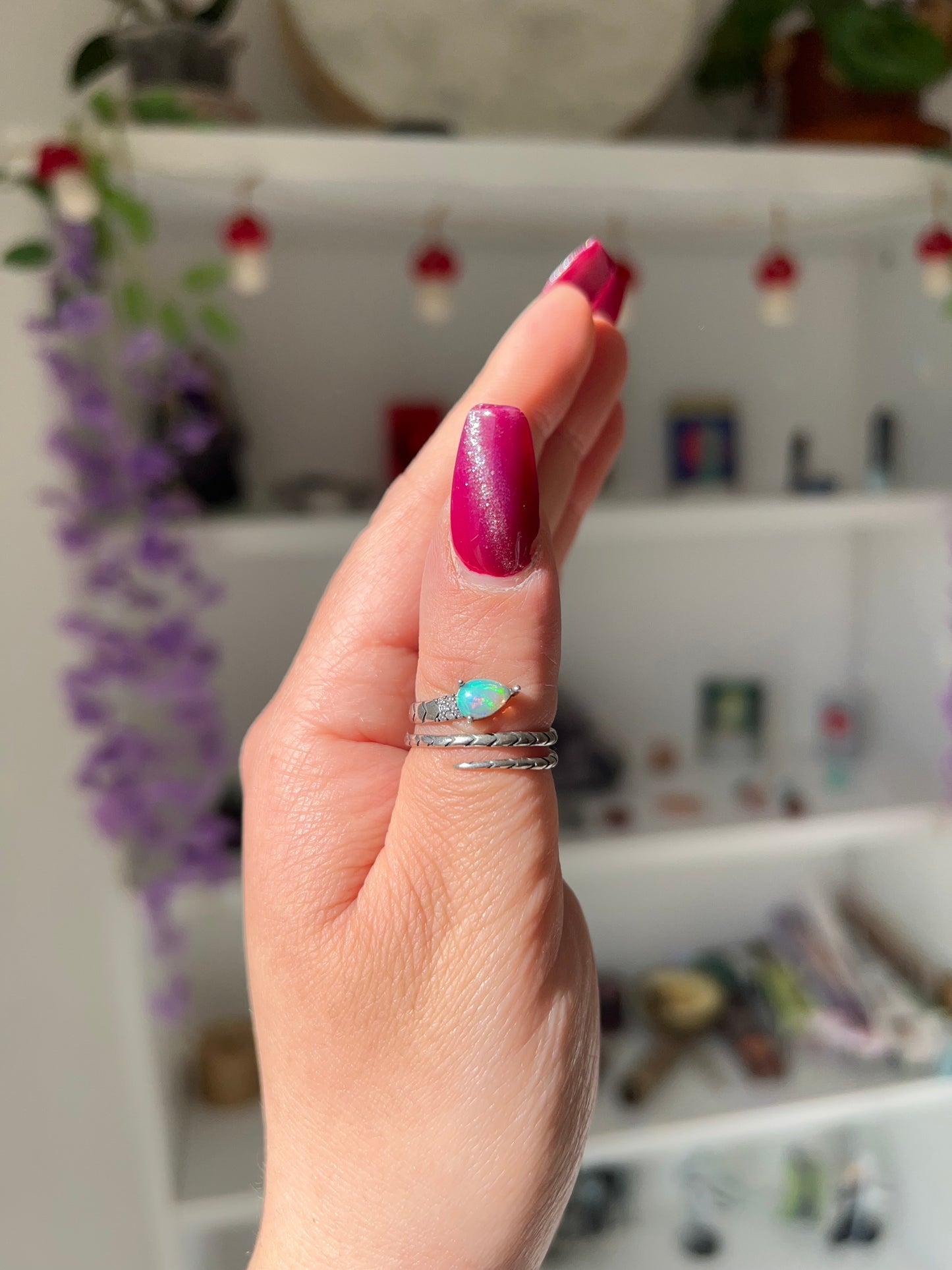 Anello in Opale 2✨(argento 925)