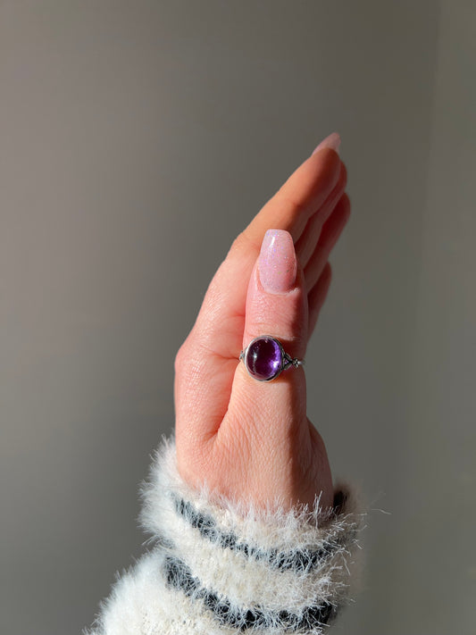 Anello in Ametista 1💜(argento 925)