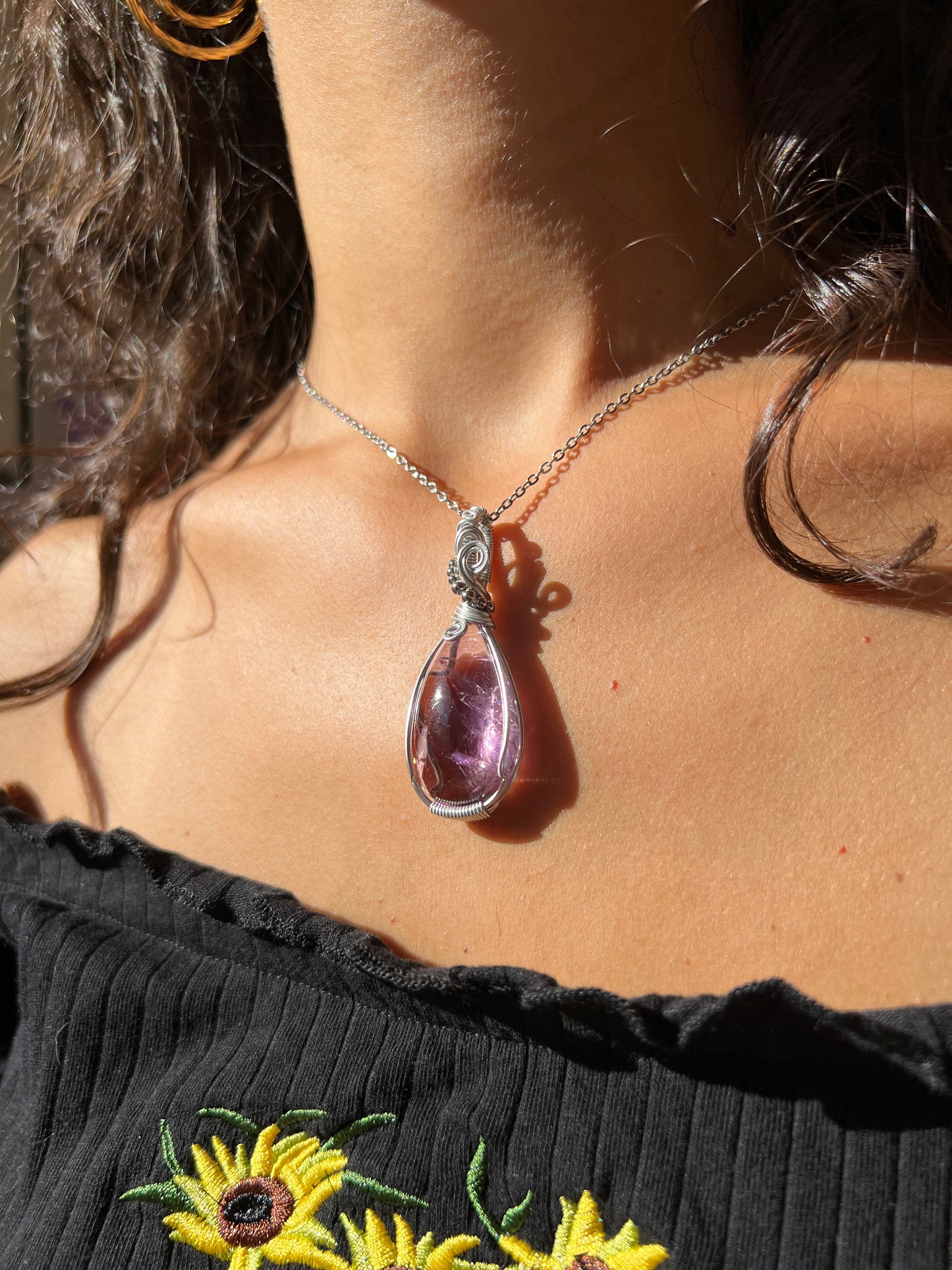 Collana con Ametrino✨💜