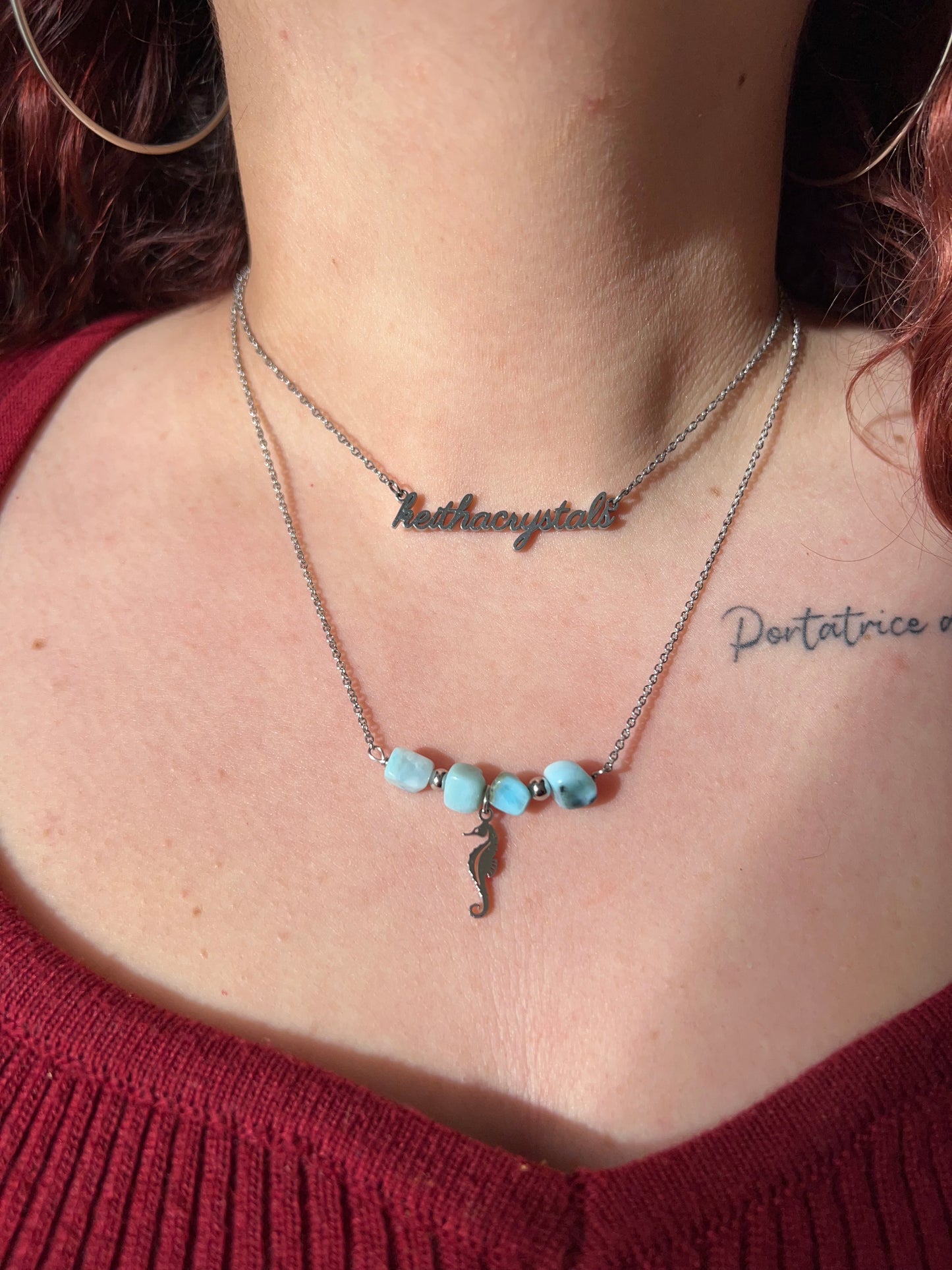 Collana animale guida Cavalluccio marino🌊