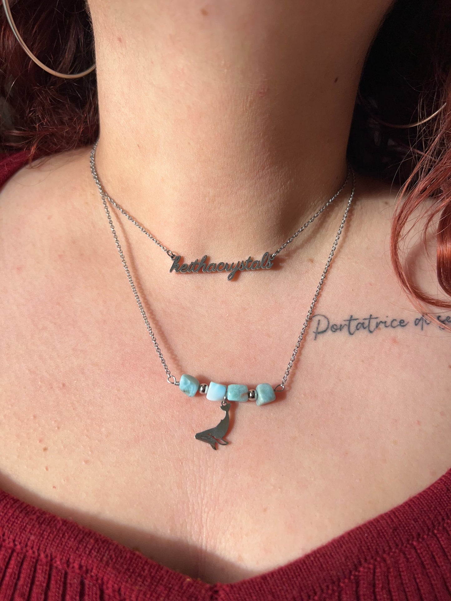 Collana animale guida Balena🐋