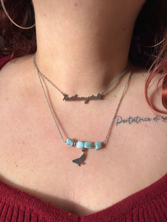 Collana animale guida Balena🐋